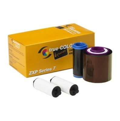 ΧΩΡΙΑ Ιδιωτικό Mold Zebra YMCKO Ribbon 800077-742 για ZXP 7 Series Card Printer 750 Εικόνες