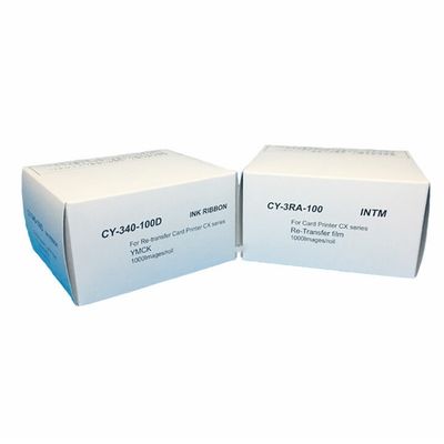 Η ταινία μεταφοράς YMCK και CY-3RA-100 Η τέλεια επιλογή για τον εκτυπωτή CY-340-100D