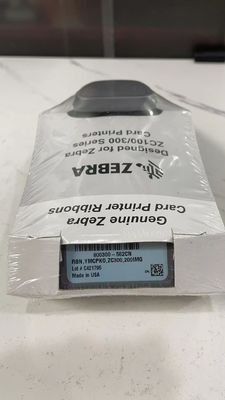 Ζέμπρα 800300-562 ΣΟ Περλαστική αργυρή αντιψεύτικη ταινία για εκτυπωτή ZC300/ZC100