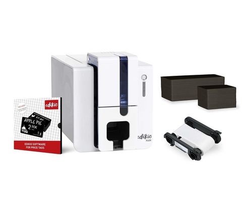 Evolis Edikio FLEX Tag Μονόπλευρη 12 Dots/mm 300dpi USB Ethernet Πλήρη κάρτα ξενοδοχείου