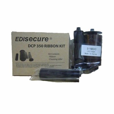 Αρχικό DIC10580 YMCKO Color Ribbon Kit 250 εικόνες ανά ρόλο για εκτυπωτή κάρτας ταυτότητας DCP 350