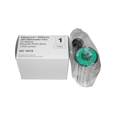 XID8300 Τυποποιητής κάρτας Χρωματική κορδέλα DIC10216 Φιλμ 1000 εκτυπώσεις/τυλίγμα XID580ie Εφαρμόσιμο