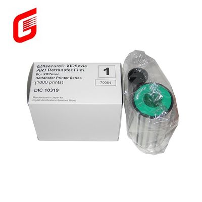 XID8300 Τυποποιητής κάρτας Χρωματική κορδέλα DIC10216 Φιλμ 1000 εκτυπώσεις/τυλίγμα XID580ie Εφαρμόσιμο