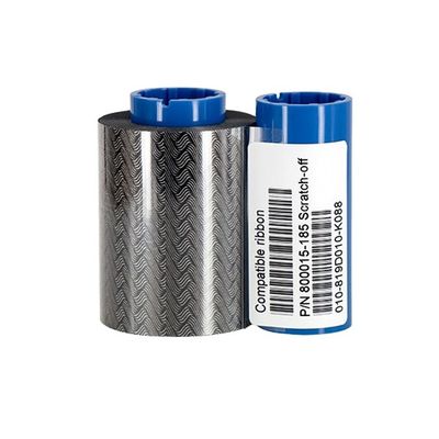 Συμβατό 800015-185 Scratch-Off Ribbon για εκτυπωτή Zebra P310i P420i P520i