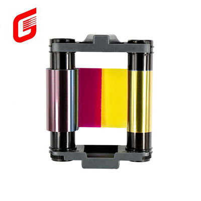 Evolis CBGR0100C Badgy100 / 200 YMCKO Χρωματική κορδέλα 100 εκτυπώσεις / ρόλο συμβατό