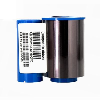 Ζέμπρα P330i Π430i Τυποποιητής Τάπη 800015-440 YMCKO Χρώμα για 200 εκτυπώσεις επαγγελματικών καρτών