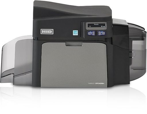 Μέθοδος ενιαίας/διπλής όψης εκτύπωσης HID Fargo DTC4250e Πυκνωτής κάρτας ταυτότητας 300dpi Max.