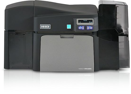 Η ταχύτητα εκτύπωσης σε μαύρο 6 δευτερόλεπτα ανά κάρτα HID Fargo DTC4250e διπλής όψης εκτυπωτής κάρτας ταυτότητας