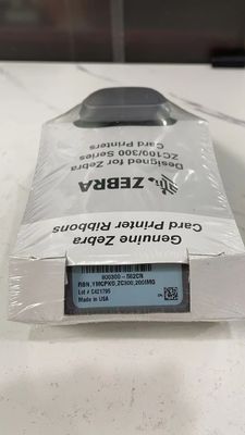Ασημένια μαργαριταρένια ταινία κατά της παραχάραξης για Zebra ZC300 800300-562 CN 30 ημέρες