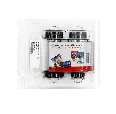Evolis Avansia RT4F010SAA YMCK Χρωματική κορδέλα RCL009NAA Διαυγή ταινία εκτυπωτή ταινιών με επαναμεταφορά