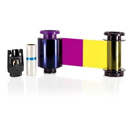 Evolis Avansia RT4F010SAA YMCK Χρωματική κορδέλα RCL009NAA Διαυγή ταινία εκτυπωτή ταινιών με επαναμεταφορά