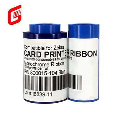 1000 εικόνα μπλε κορδέλα για Zebra P310i P330i εκτυπωτής μπλε 800015-104