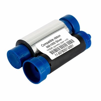 Τυπογράφοι καρτών Pronto Compatible MA1000K-Silver Ribbon για το εκτυπωτή Magicard Enduro