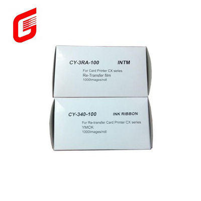 Αρχική ταινία εκτυπωτή κάρτας CX7000 CY-340-100 Εκτυπώσεις 1000 εκτυπώσεις / ρολό σε προσιτή τιμή