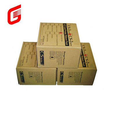 CS-2 Συμβατό YMCKO-C6 Χρωματική κορδέλα για HITI CS-220e Τυποποιητής κάρτας 400 εκτυπώσεις / ρολόι
