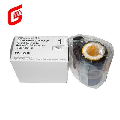 XID8300 Εφαρμόσιμη αυθεντική ταινία μεταφοράς χρώματος YMCK για εκτυπωτή κάρτας ταυτότητας XID8600