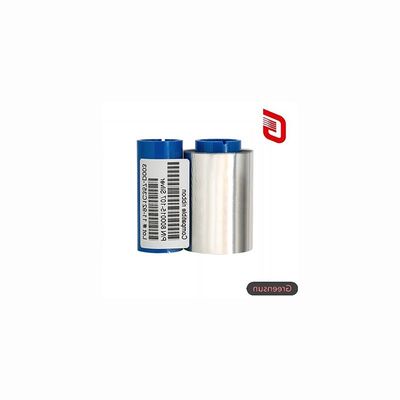 Συμβατό Zebra P310i P330i P430i Μονοχρωματική ασημένια κορδέλα 800015-107 για P300C P300F P420i P520i