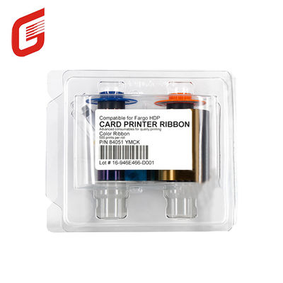 Fargo HDP 5000 Πίνακας εκτυπωτή κάρτας PVC ταινία σε χρώμα YMCK με ανθεκτικό υλικό νάιλον
