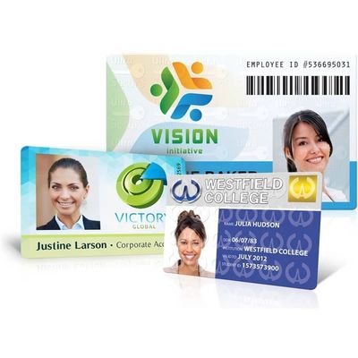 Τυπογράφος κάρτας ταυτότητας PVC με ενιαία/διπλή πλευρά