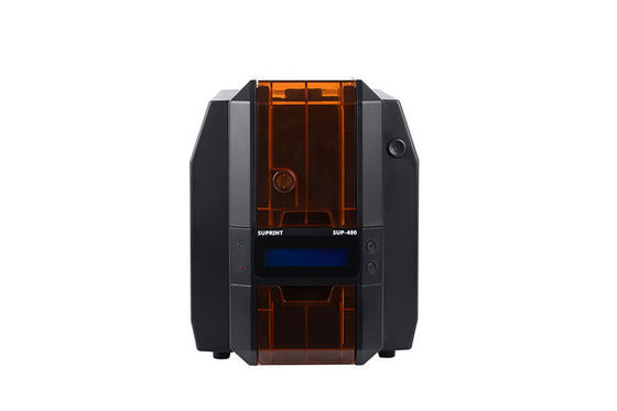 Διπλής όψης εκτυπωτής καρτών PVC Suprint SUP-400 με ανάλυση 300DPI και βαφή-υπολίμανση