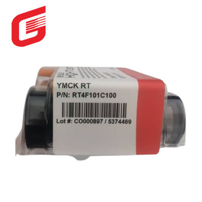 Evolis AGILIA Ribbon Εκτυπωτής πλαστικών καρτών διαφανής αόρατη μπλε χρώμα υπεριώδης θερμική κορδέλα RT4F101C100