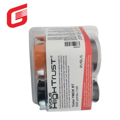 Evolis AGILIA Ribbon Εκτυπωτής πλαστικών καρτών διαφανής αόρατη μπλε χρώμα υπεριώδης θερμική κορδέλα RT4F101C100