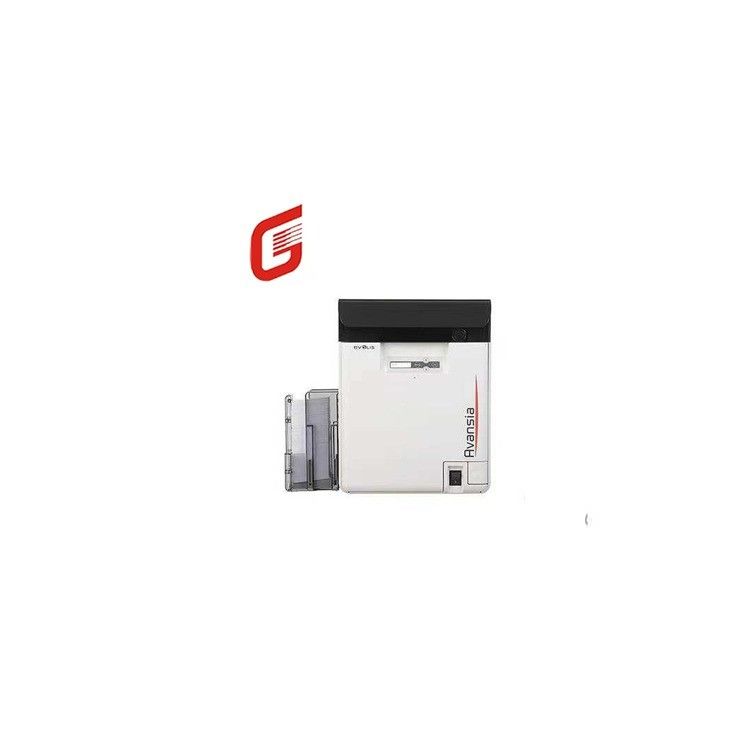 Μέγιστη ανάλυση 600dpi Evolis Avansia διπλής όψης ID IC NFC εκτυπωτής πάνω από την άκρη