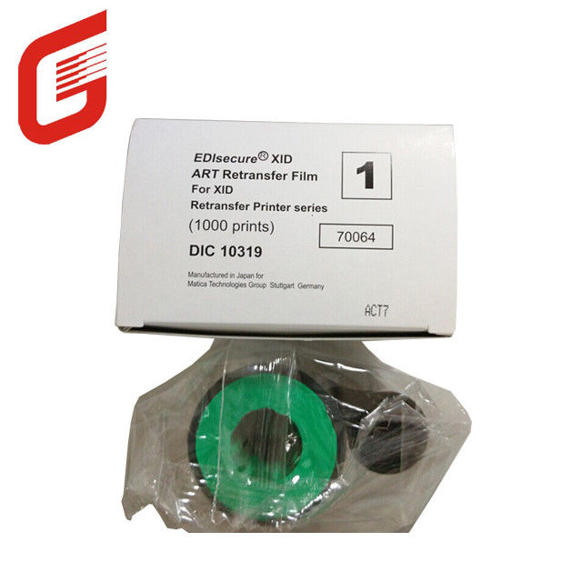 XID8300 Χρωματική UV ταινία DIC10313 YMCK-UV για XID 8600 εκτυπωτή καρτών