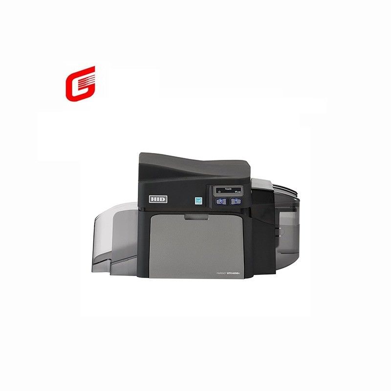Μέθοδος ενιαίας/διπλής όψης εκτύπωσης HID Fargo DTC4250e Πυκνωτής κάρτας ταυτότητας 300dpi Max.