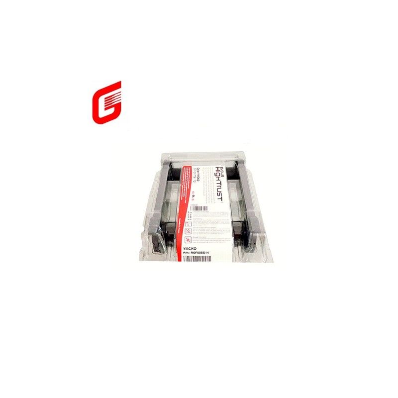 Evolis R5F008S14 YMCKO Ribbon για Πρωταρχία Zenius Εκτυπωτές καρτών ταυτότητας PVC Αντικαταστήστε R5F008S140
