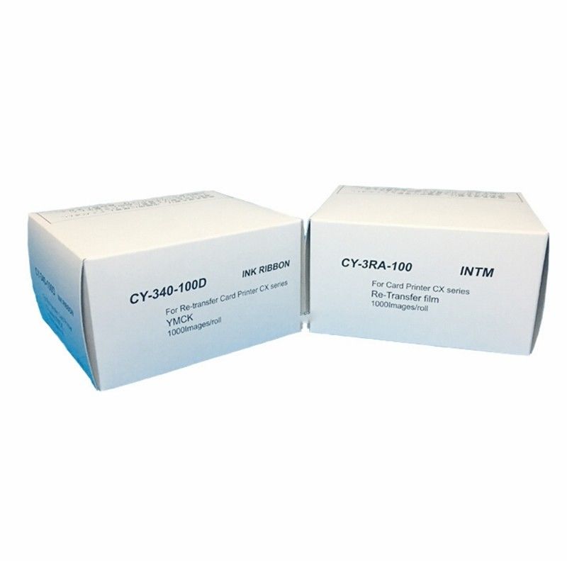 Επιλογή ταινίας μεταφοράς CY-340-100D YMCK και CY-3RA-100 για εκτυπωτή CY-340-100