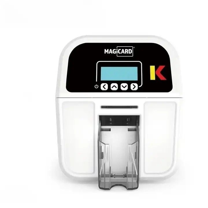Magicard K 300dpi χρωματική χρωστική υπολίμανση κάρτα ταυτότητας PVC ενιαία ή διπλή εκτύπωση