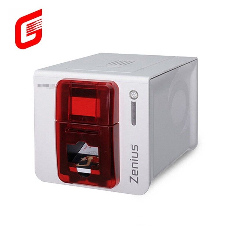 Εκτυπωτής κάρτας ταυτότητας Evolis Zenius PVC 195 x 205 x 315 mm Μαύρο Ταχύτητα εκτύπωσης 400-500 φύλλα/ώρα